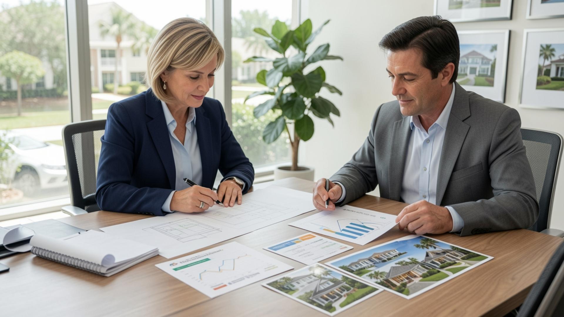 Vista inmobiliaria asociada a inversión patrimonial en Florida