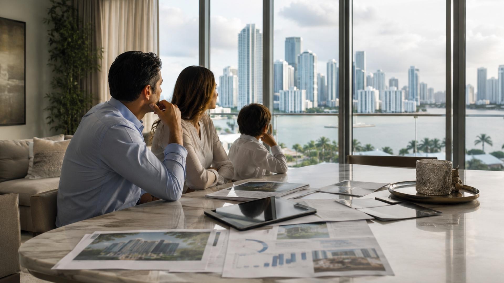 Vista urbana de Miami como referencia para inversión patrimonial